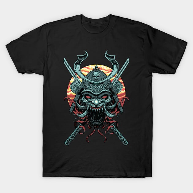 The Samurai T-Shirt by EengJoe